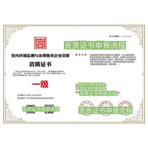 日照企業資質證書申請條件 有助于量化服務成本